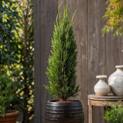 Ciprés - Arbol De Los Cementerios - 2 Pzs - Cupressus - Altura 70-80cm - ⌀19cm_1