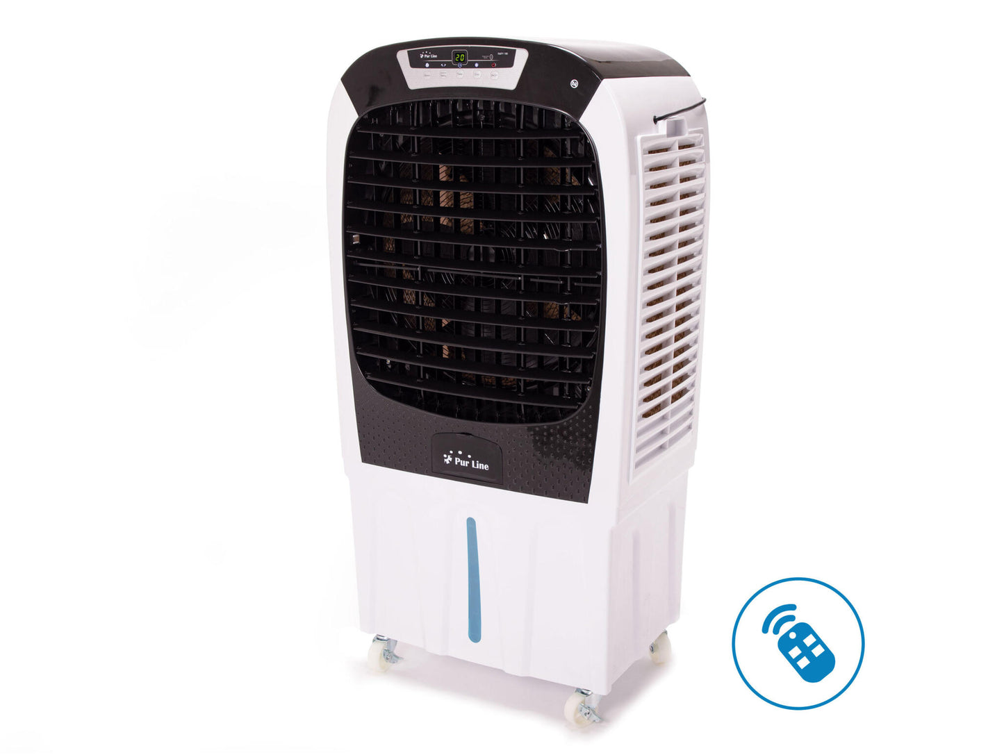 Climatizador Evaporativo Gran Caudal Con Mando A Distancia Y Ruedas Rafy 195 Purline_3