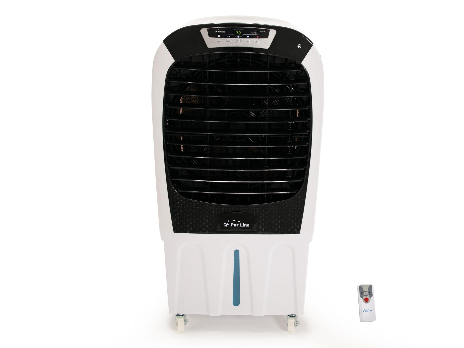 Climatizador Evaporativo Gran Caudal Con Mando A Distancia Y Ruedas Rafy 195 Purline_4
