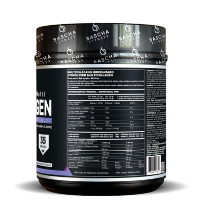 Colágeno Multi Hidrolizado Sabor Chocolate - Sascha Fitness España_1