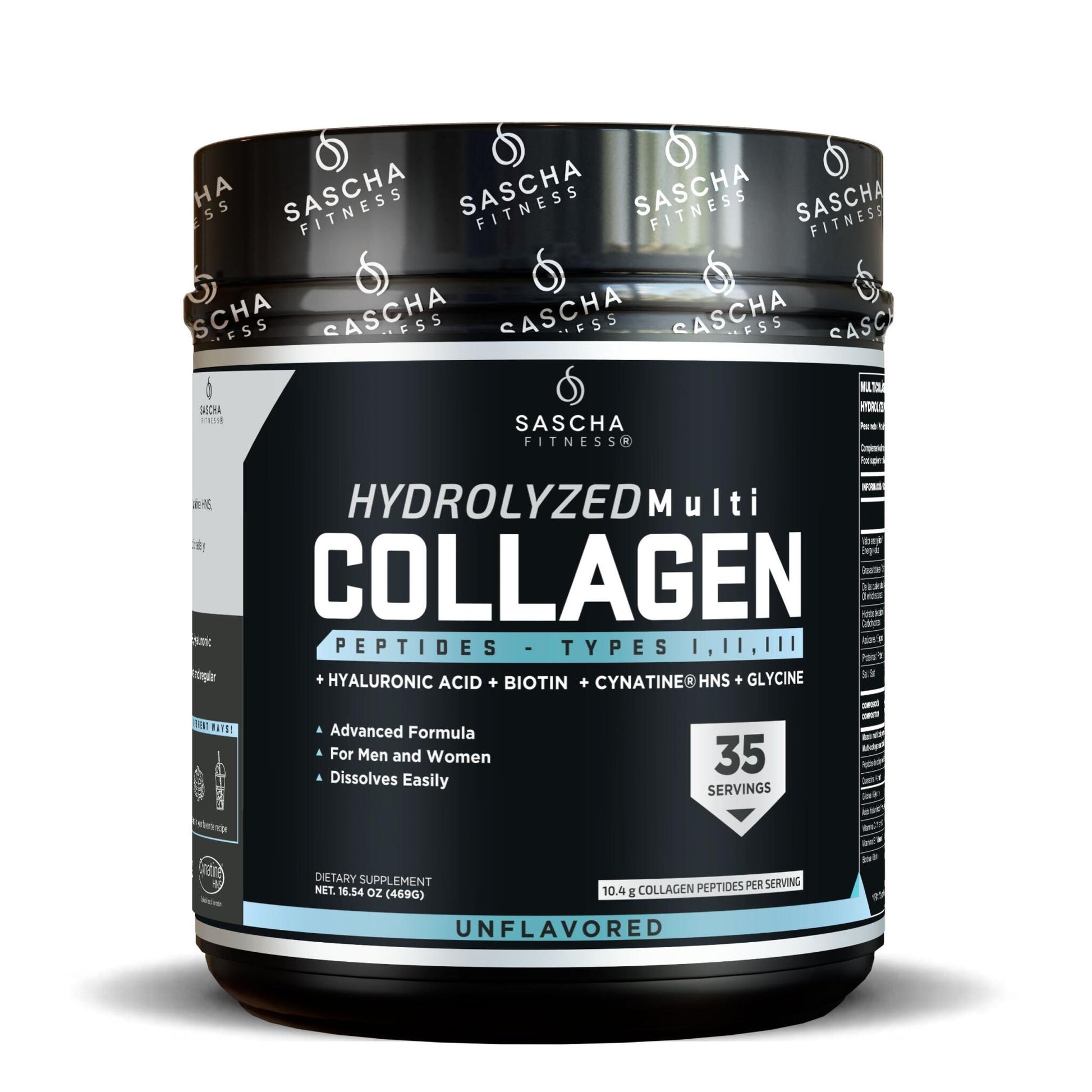 Colágeno Multi Hidrolizado Sin Sabor- Sascha Fitness España_0