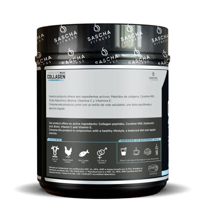 Colágeno Multi Hidrolizado Sin Sabor- Sascha Fitness España_2