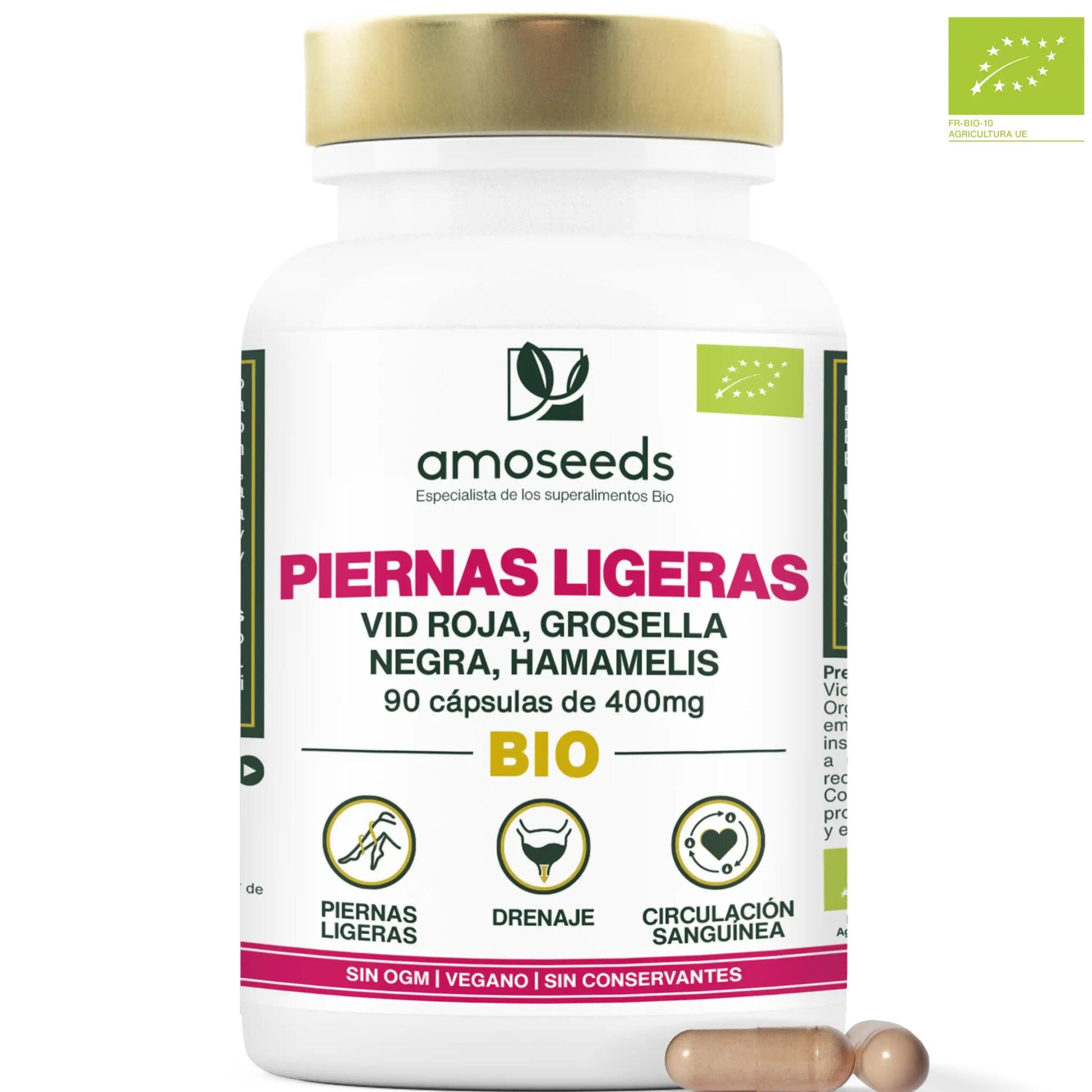 Complejo Piernas Ligeras Bio | 90 Cápsulas_0