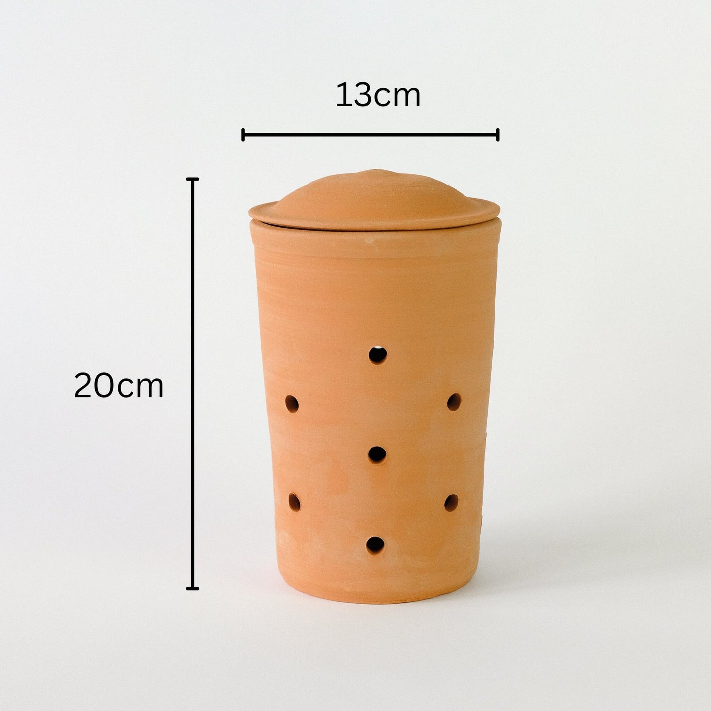 Compostador De Lombrices De Cerámica Para Residuos Orgánicos Urban Green Club - 13x13x20 Cm 2 L_1