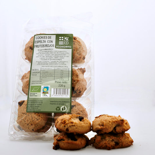 Cookies ecológicas de espelta con frutos rojos_0