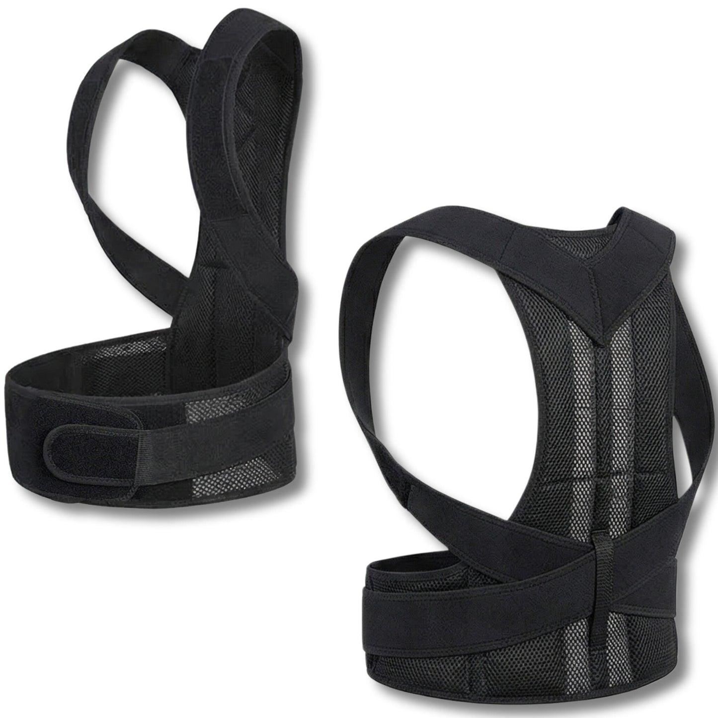 Corrector De Postura Para Espalda Y Hombros – Soporte Dorsal Ajustable – Talla S-m_0