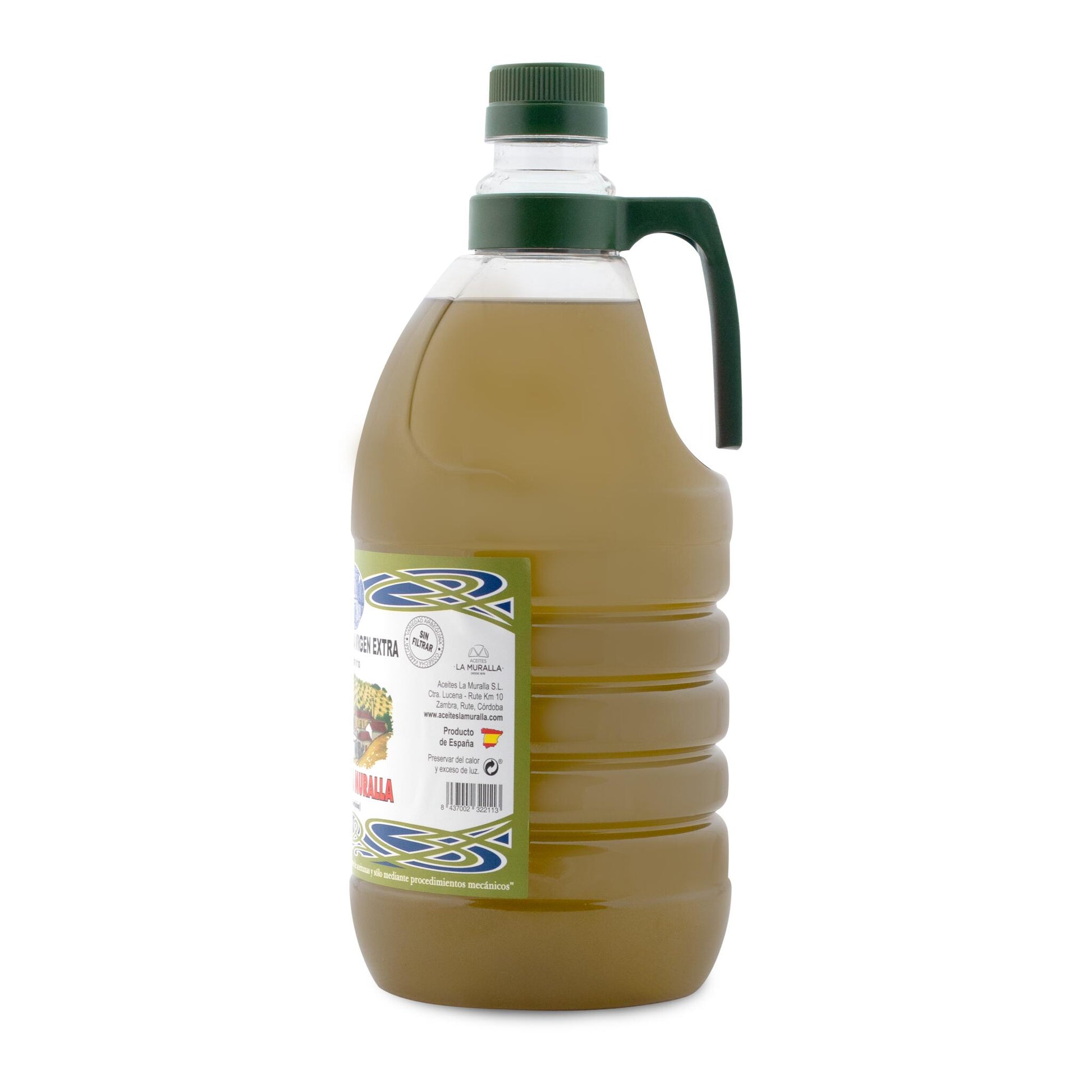 Cortijo La Muralla | Aceite De Oliva Virgen Extra | Variedad Arbequina | Botella 2 L (caja De 2)_1
