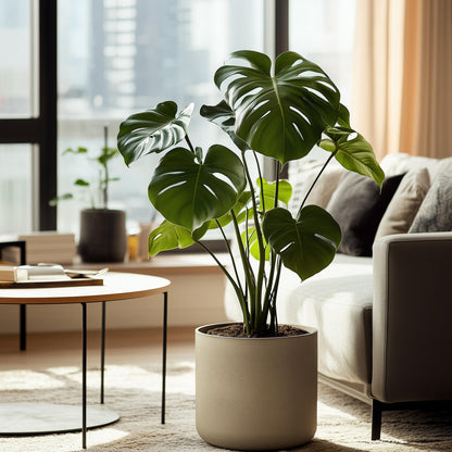 Costilla De Adán - 2 Pzs - Monstera Deliciosa - Altura 70-80cm - ⌀21cm_4