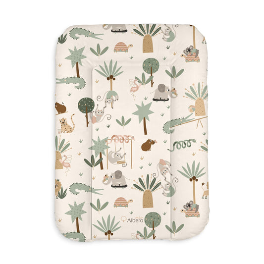 Cotton Color Cambiador Blando Para Comoda 70x50 Albero Mio KHAKI | Higiene Rápida Y Cambios Sin Complicaciones_0