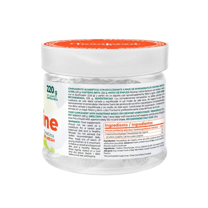 Creatine Monohydrate sabor Melón Torafood 220 g