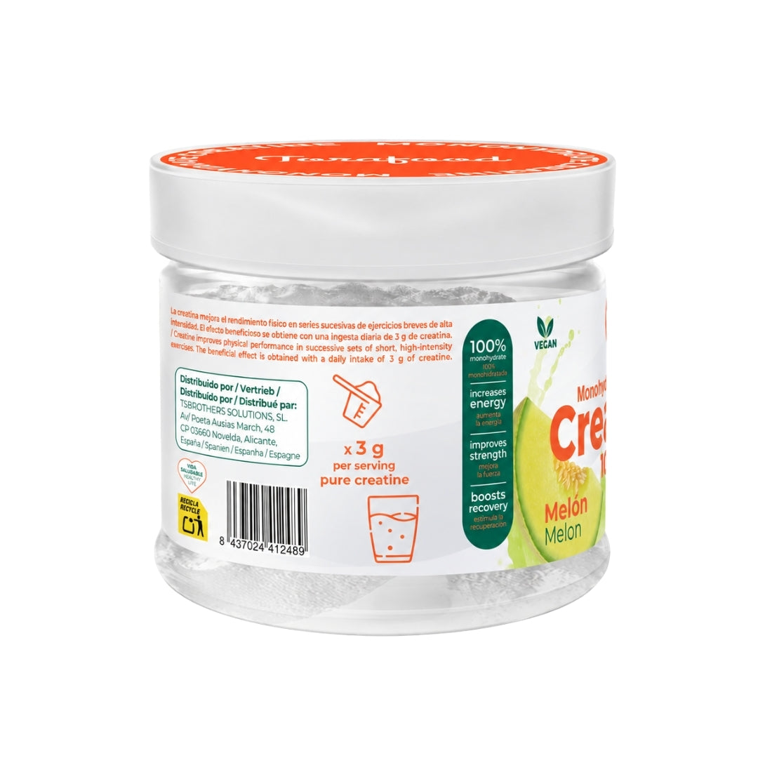 Creatine Monohydrate sabor Melón Torafood 220 g