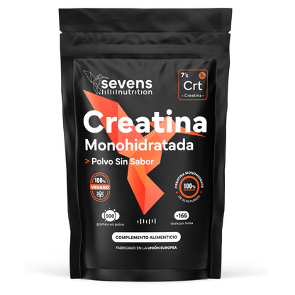 Creatina Monohidratada Sevens Nutrition. Más Fuerza, Energía Y Resistencia._0