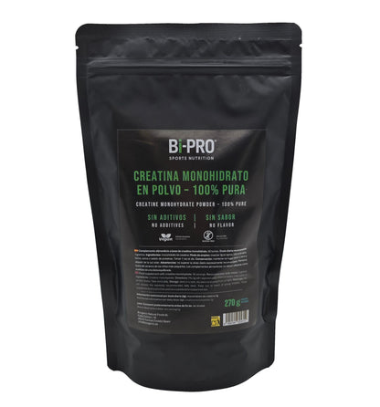 Creatina Monohidrato micronizada 270g 100% pura_0