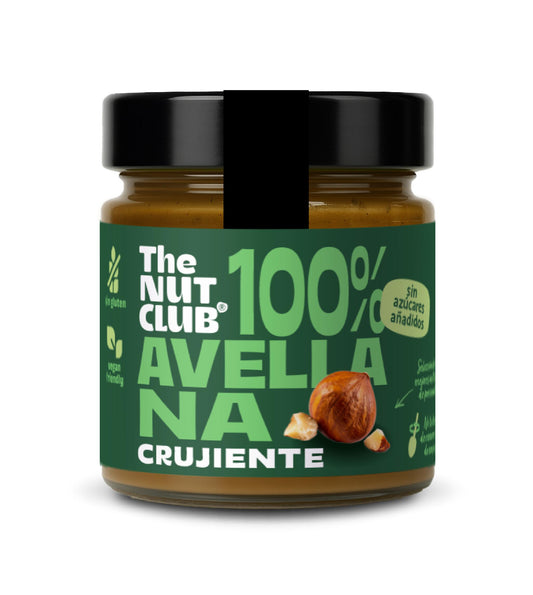 Crema 100% avellana crujiente The Nut Club 180g_0