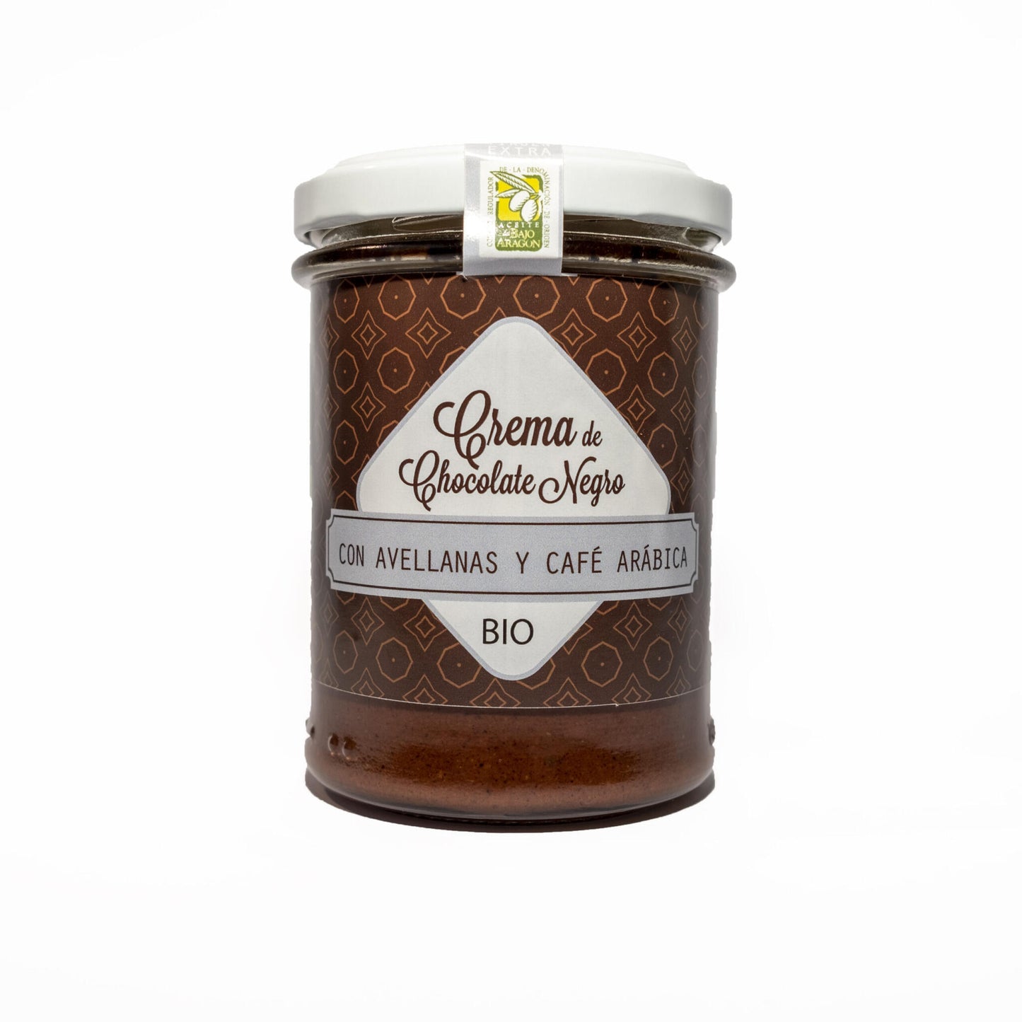 Crema Bio de chocolate negro con avellanas y café Arábica. Con aceite de oliva virgen extra._0