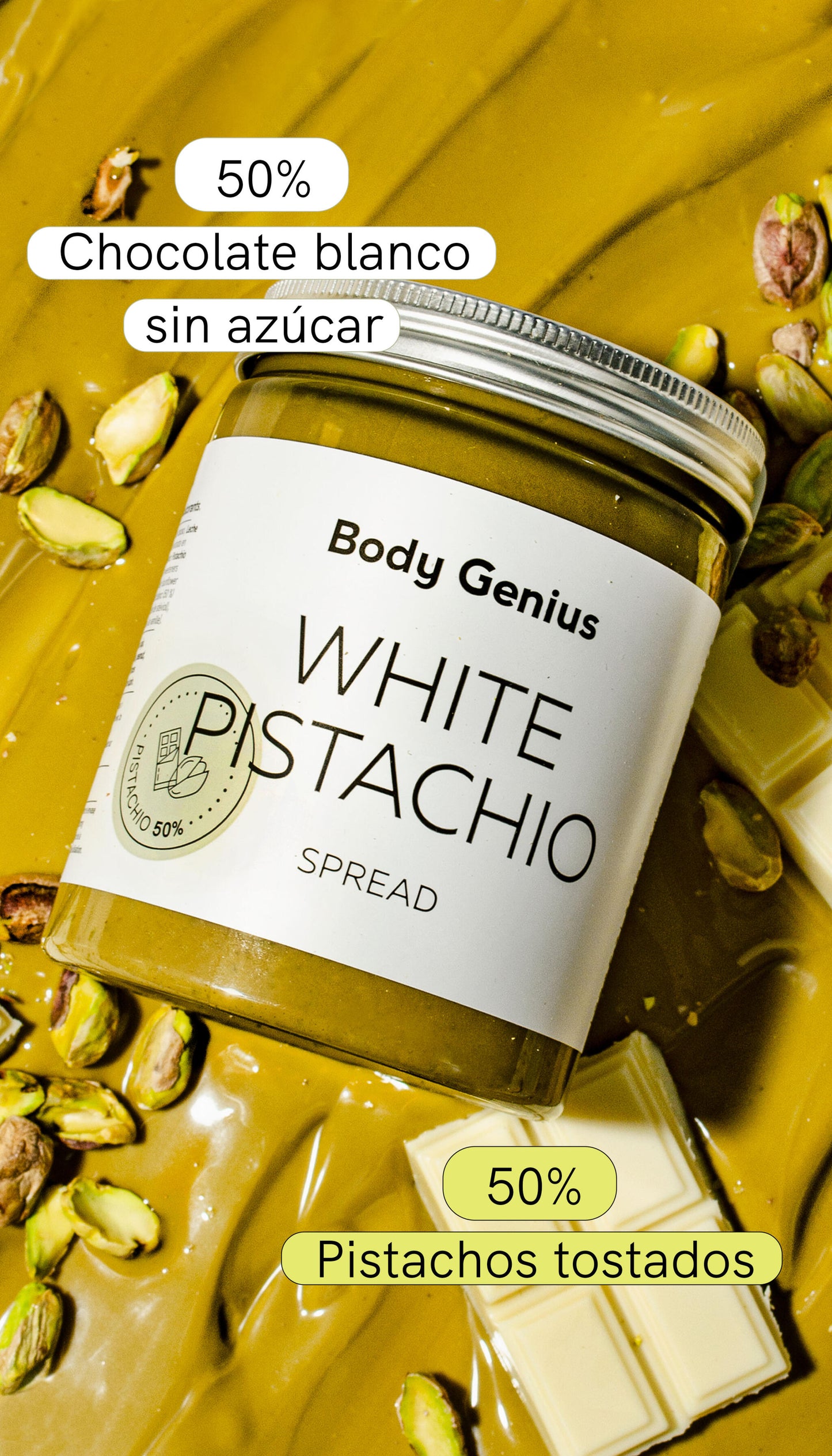 Crema De Pistacho Con Chocolate Blanco - 270g_1