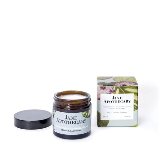 Crema Facial Hidratante Y Calmante De Mimosa Y Lavanda_0