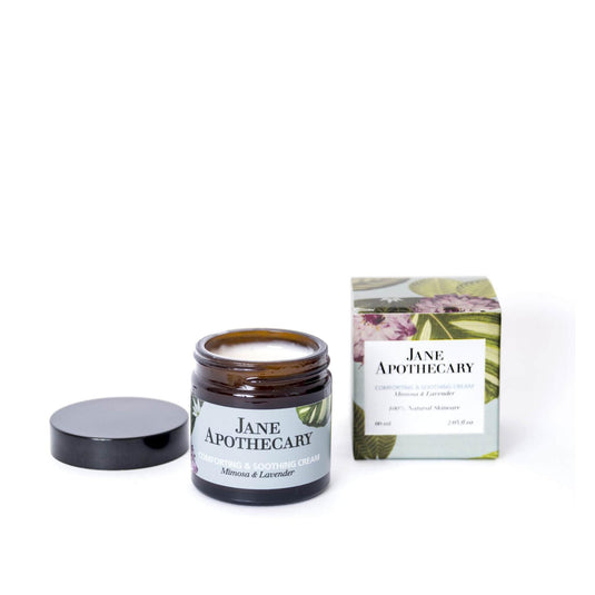 Crema Facial Hidratante Y Calmante De Mimosa Y Lavanda_0