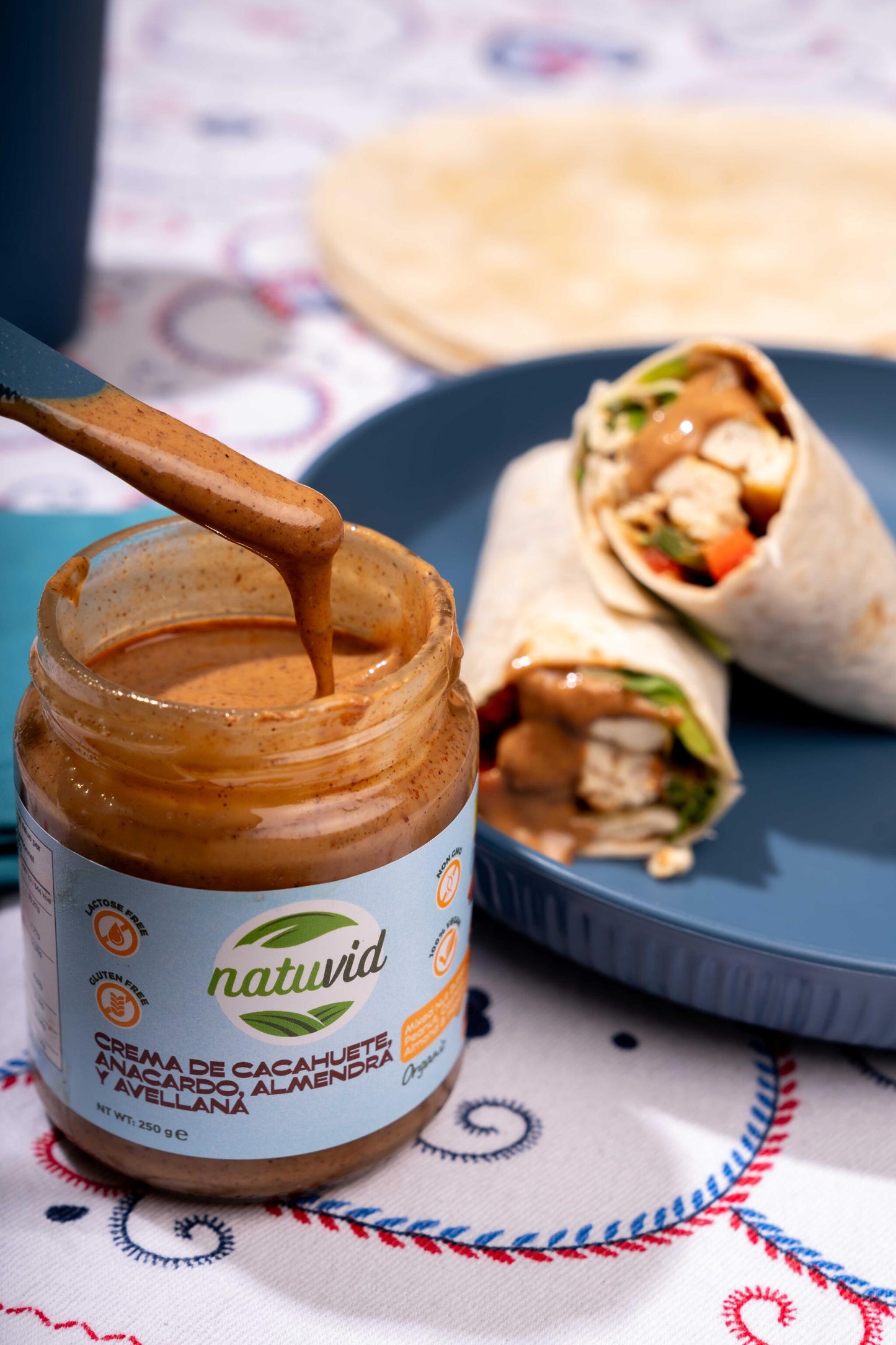 Crema Orgánica De Cacahuete, Anacardo, Almendra Y Avellana_1