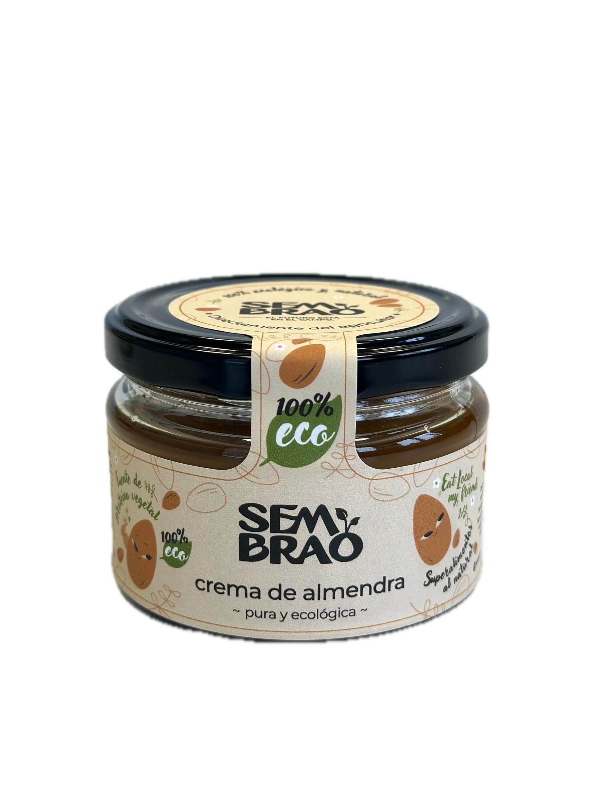 Crema Pura De Almendra Ecológica Tostada_0