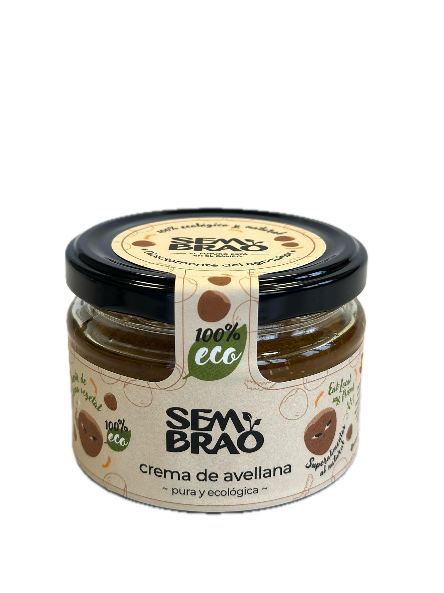 Crema Pura De Avellana Ecológica Tostada_0