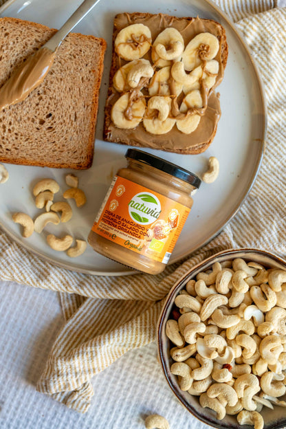 Crema de Anacardo con Coco BIO Natuvid | 250g | 100% Natural | Vegana, Sin Gluten, Sin Lactosa, Sin Aceite de Palma_4