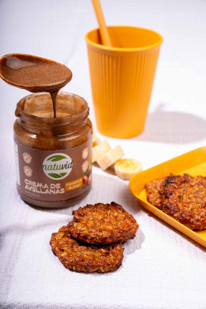 Crema de Avellanas NATUVID 100% Natural Tostada | 250g | Sin Gluten y Sin Lactosa | Ideal Keto, Low Carb y Vegana_1
