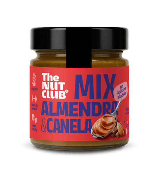 Crema de almendra y canela The Nut Club 200g_0
