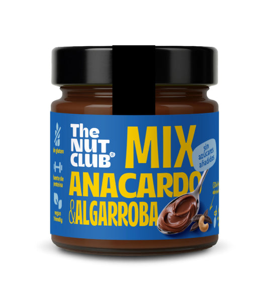 Crema de anacardo y algarroba The Nut Club 200g_0