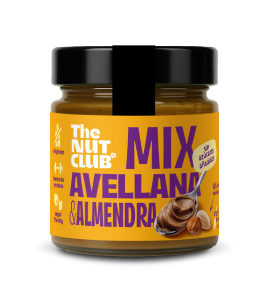 Crema de avellana y almendra nacional The Nut Club 200g_0