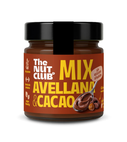 Crema de avellanas y cacao The Nut Club 200g_0