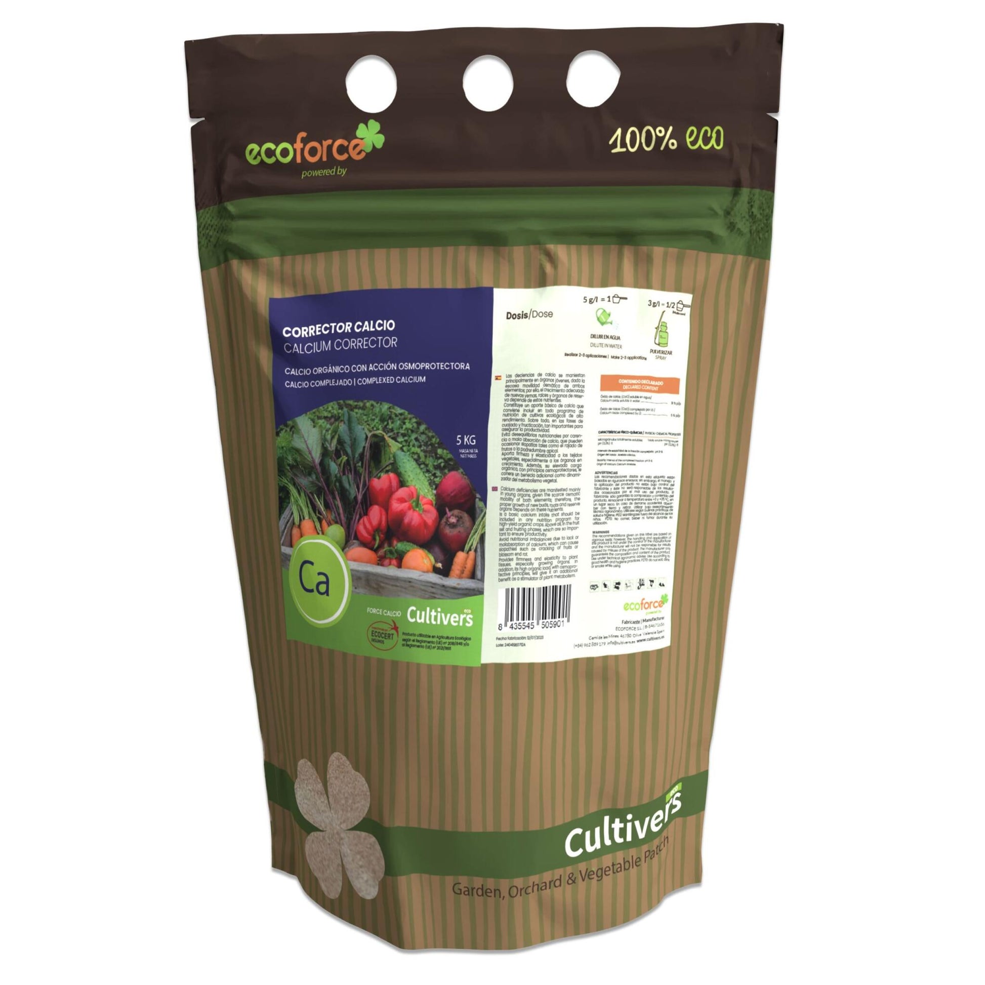 Cultivers abono de corrector de calcio Ecológico_2