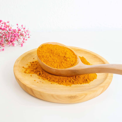 Cúrcuma con pimienta negra en polvo, mezcla de especias para cocina y leche dorada 100 g_3