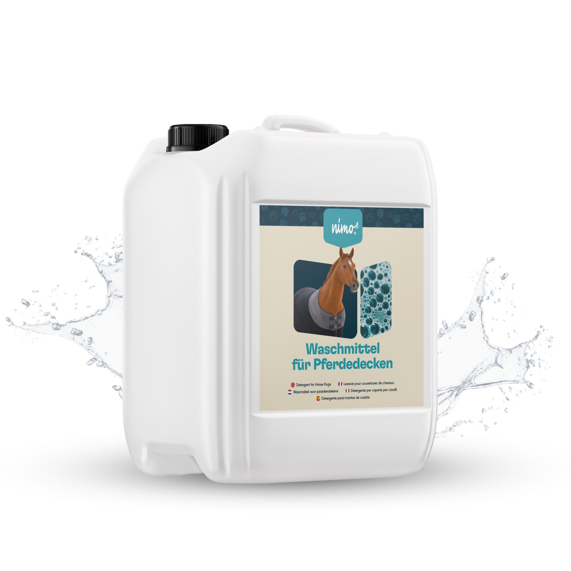 Detergente Para Mantas De Caballo - Nimo - 10 L_0