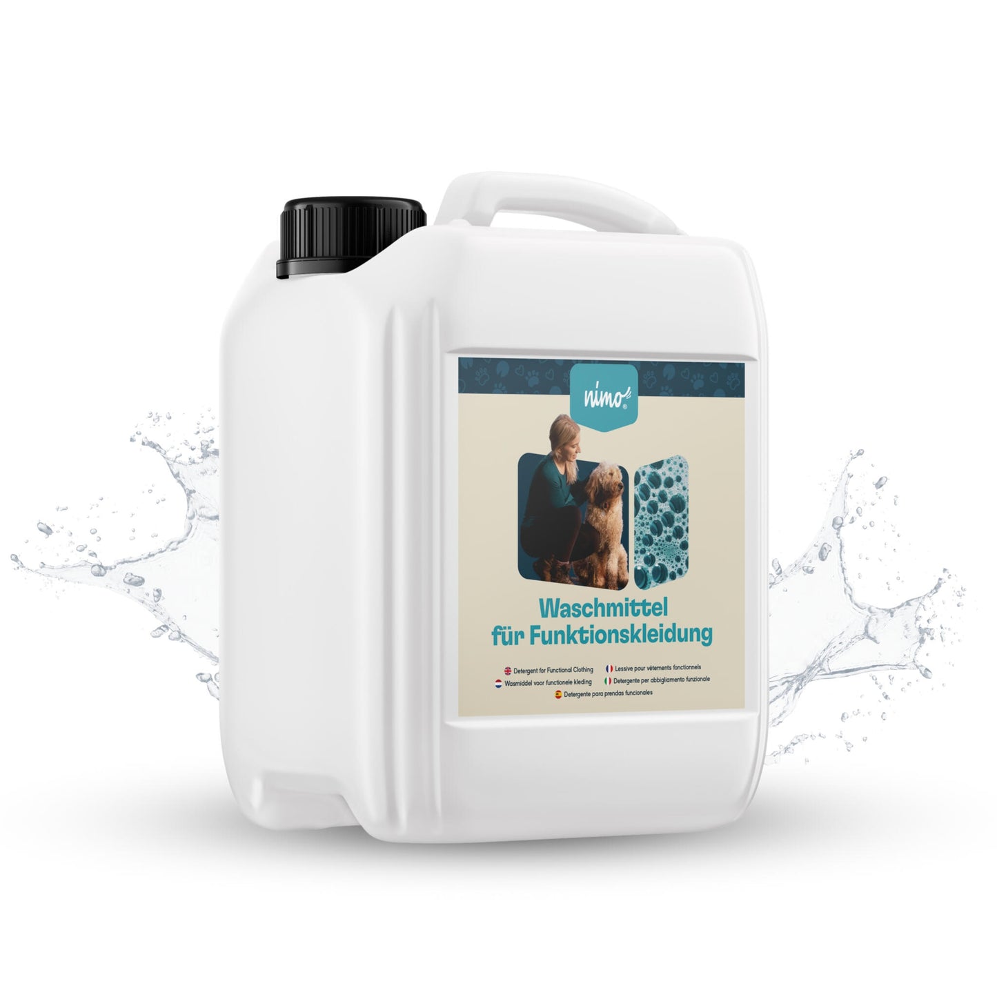 Detergente Para Ropa Técnica - Nimo - 2,5 L_0