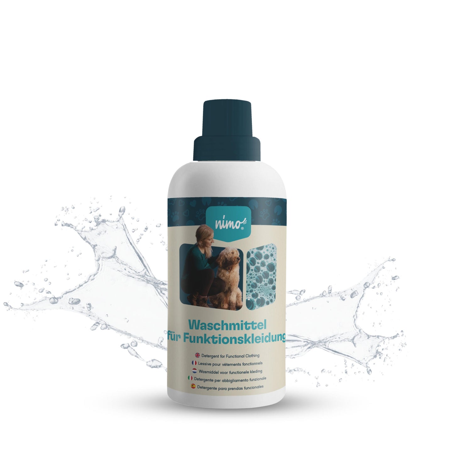 Detergente Para Ropa Técnica - Nimo - 500 Ml_0