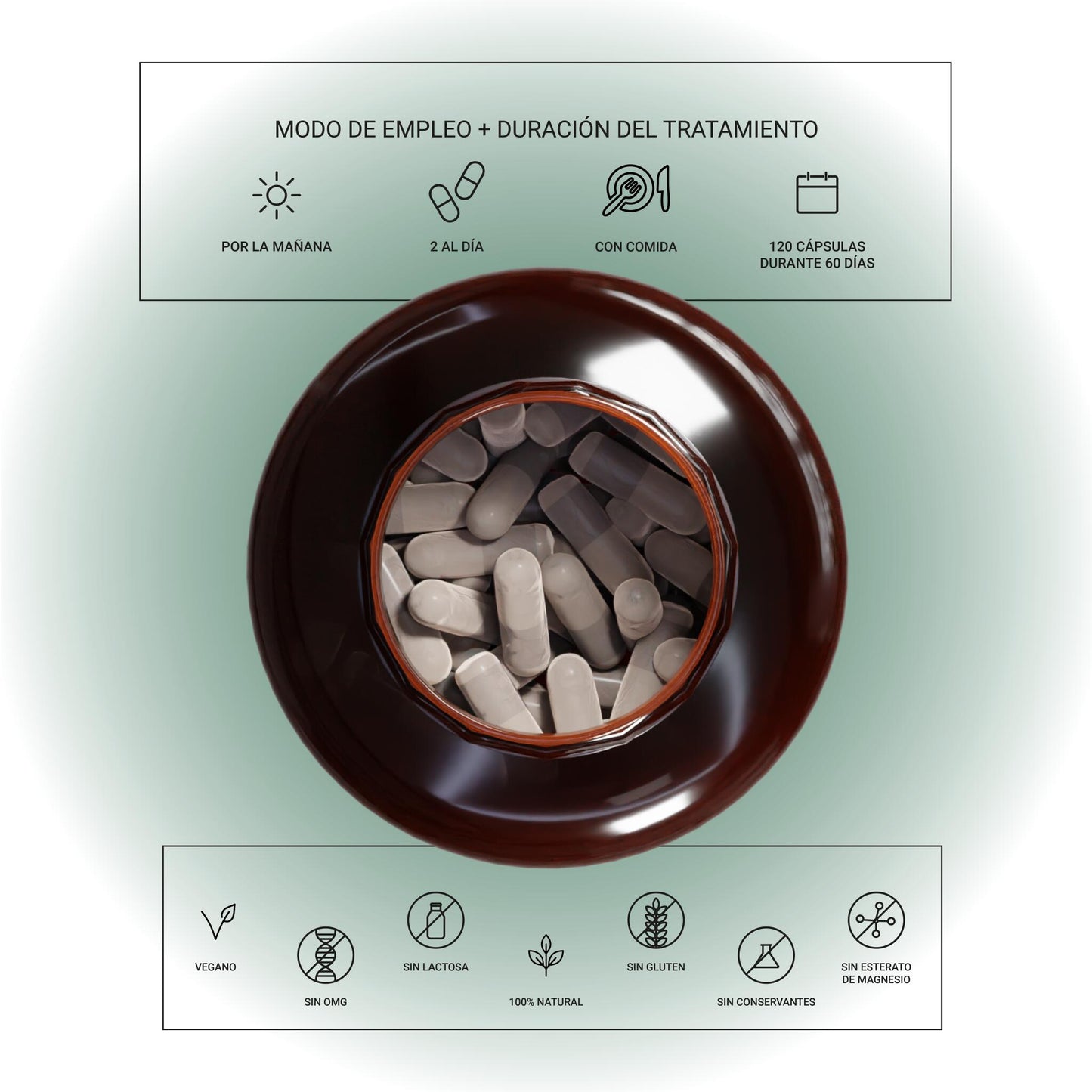 Detox natural – limpieza de hígado y colon, salud digestiva con probióticos (120 cápsulas)_3