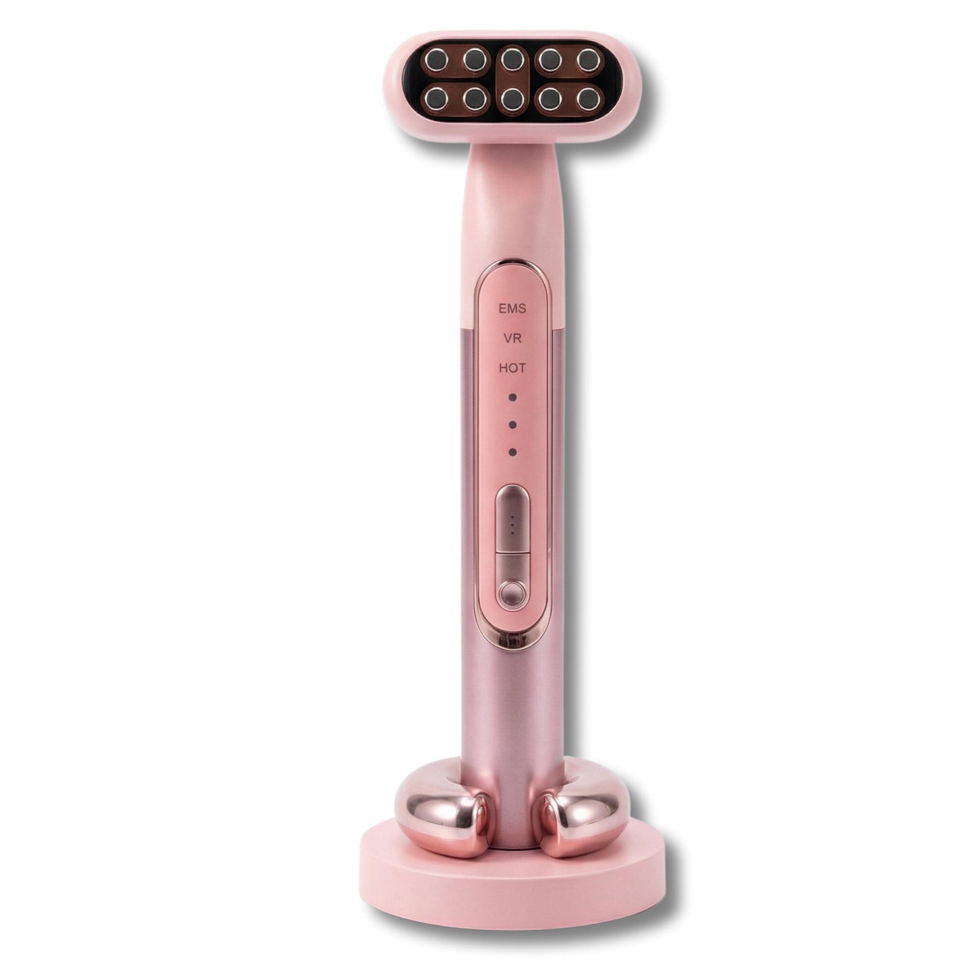 Dispositivo Facial Antiedad 5 En 1 – Radiofrecuencia Rf, Ems Microcorriente, Led, Calor_0