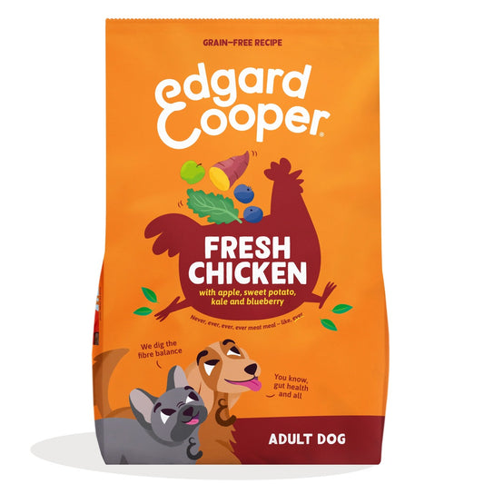 Pienso para perros Pollo de corral Edgard & Cooper 7 kg
