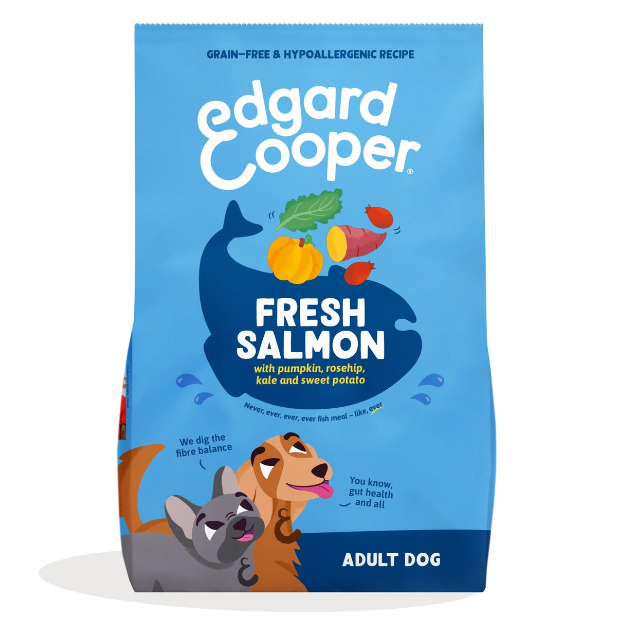 Pienso para perros Salmón Noruego Edgard & Cooper 1 Kg