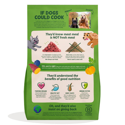 Pienso para perros Cordero Edgard &amp; Cooper 1 Kg