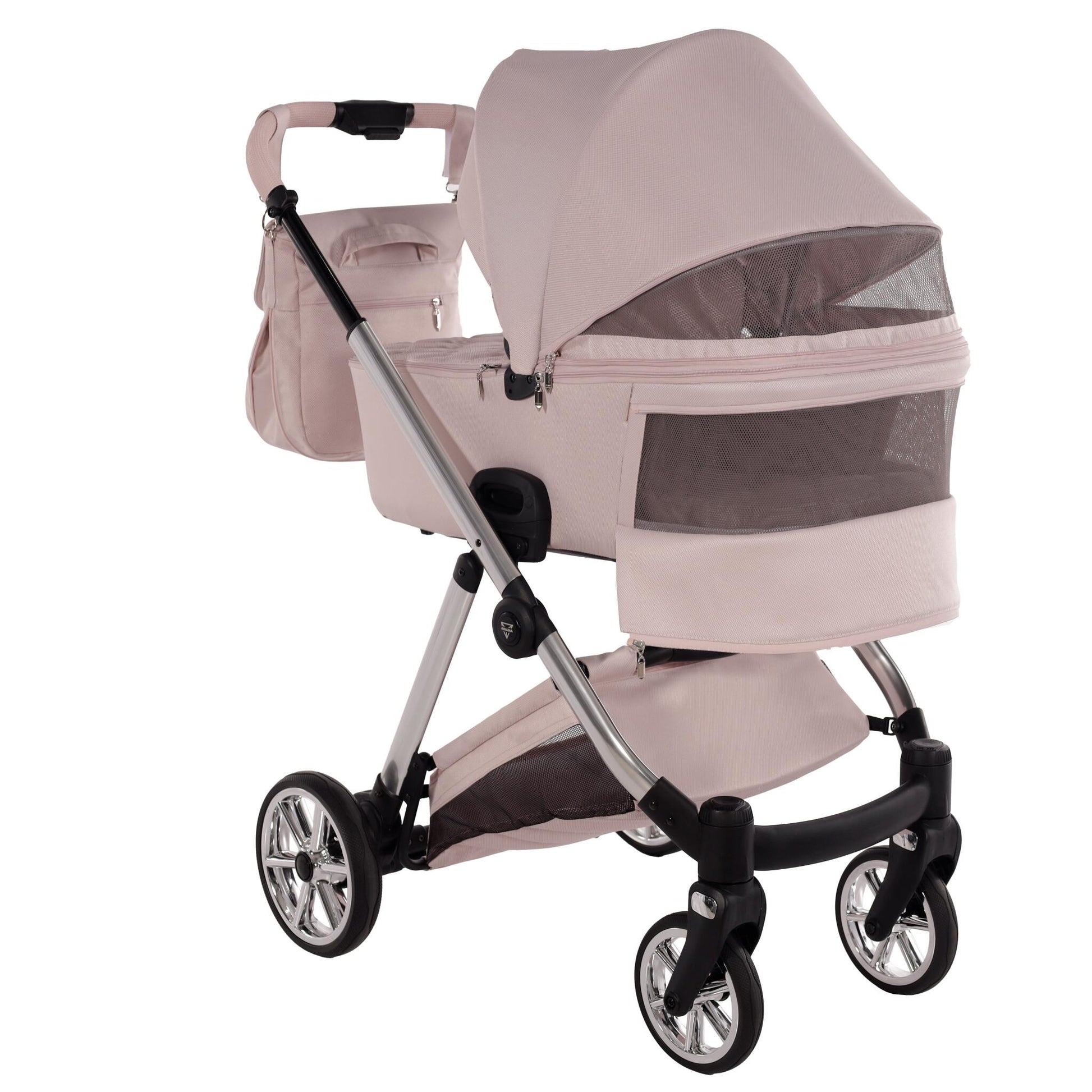 Elegant Cochecito De Bebé Duo Rosa_5