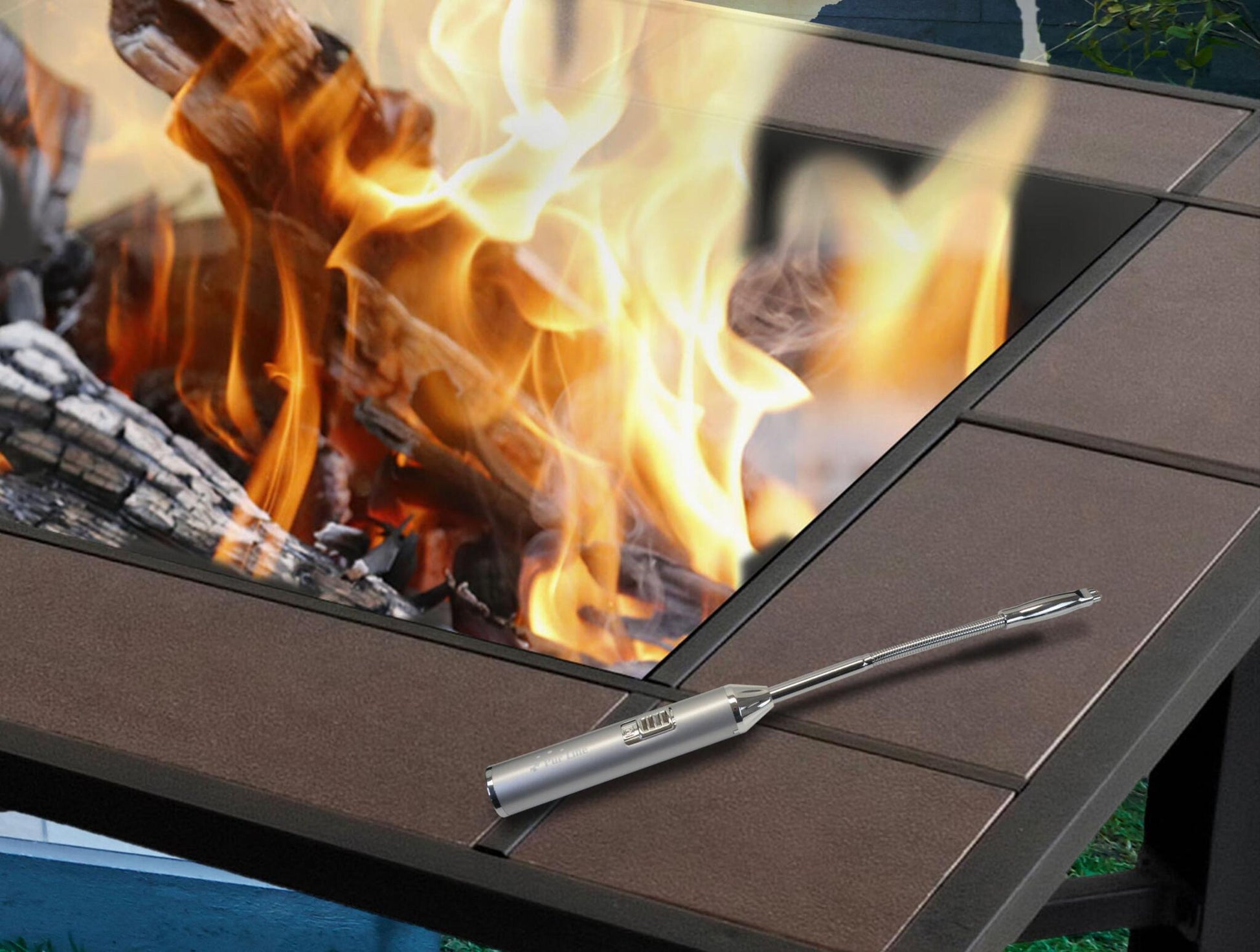 Encendedor Eléctrico De Metal Para Chimeneas De Leña O Etanol Fpl Usb Sl Purline_3
