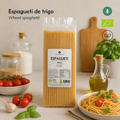 Espagueti de trigo ECO Planeta Huerto 500gr