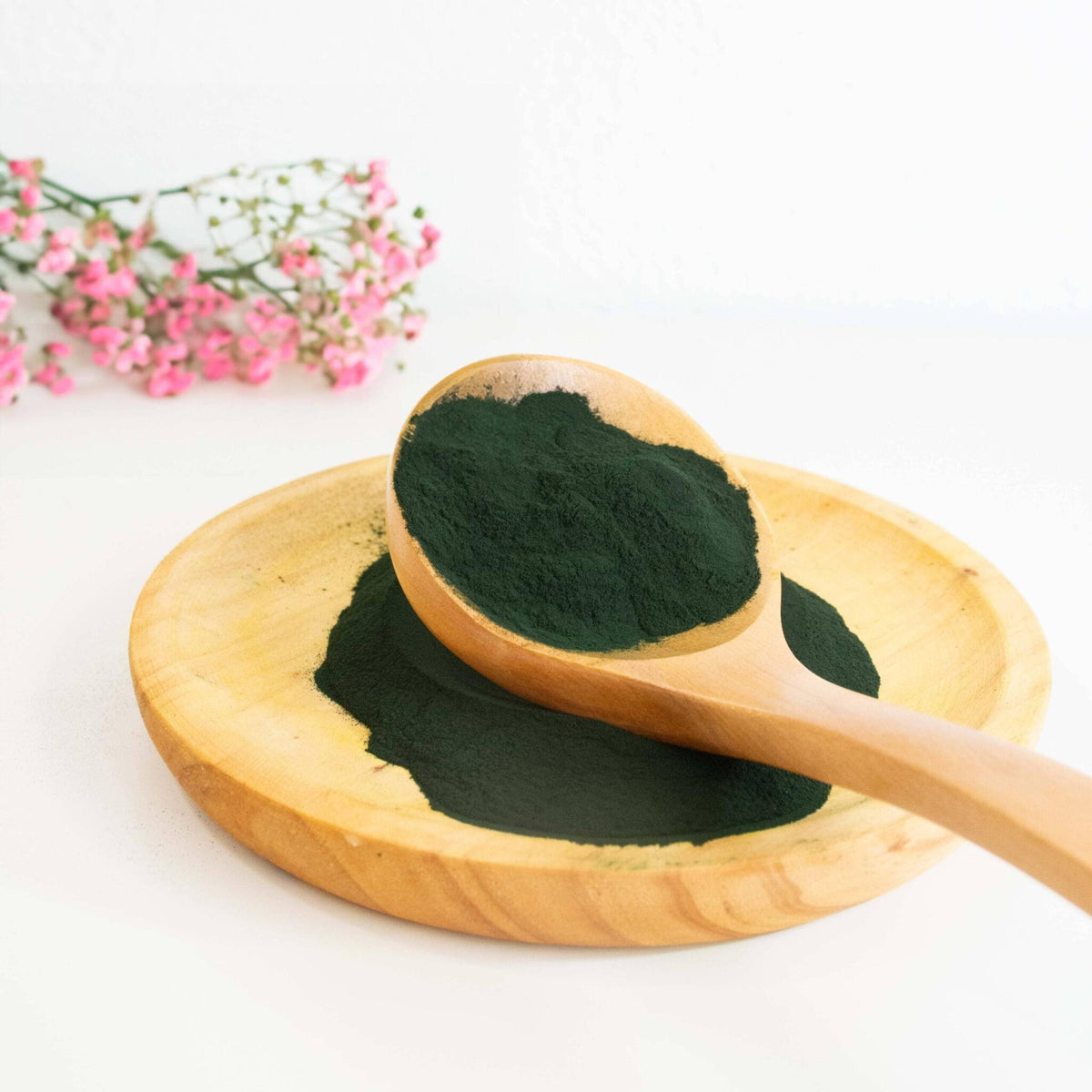 Espirulina en polvo ecológica, microalga con alto contenido en proteína vegetal 100 g_2