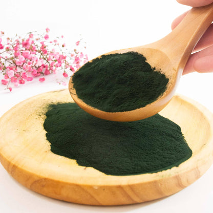 Espirulina en polvo ecológica, microalga con alto contenido en proteína vegetal 100 g_3