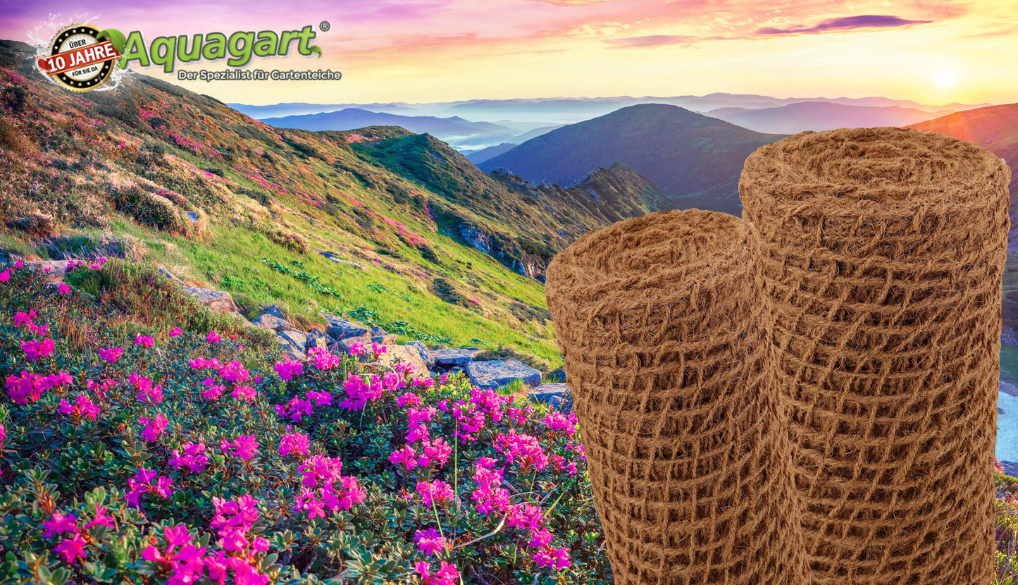 Estera De Terraplén De 10 M, Estera De Coco, Revestimiento De Estanque De 1 M De Ancho, Estera De Coco, 450 G_4