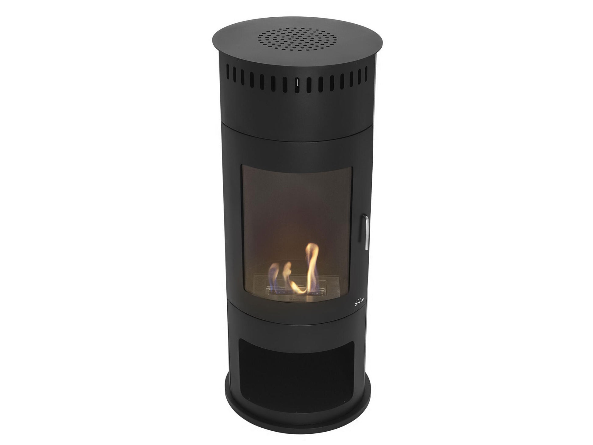 Estufa De Etanol En Acero Negro Con Puerta De Cristal Templado Bestfire B Purline_3