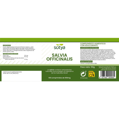 Salvia Sotya 100 Comprimidos