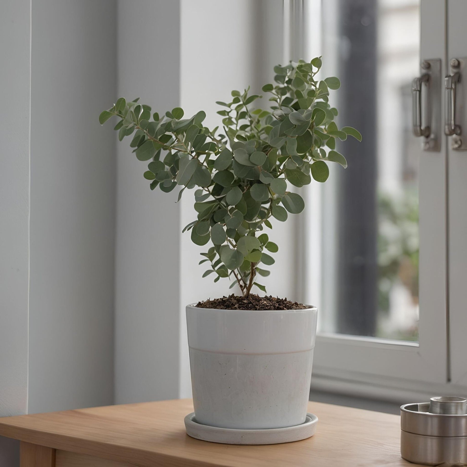Eucalipto - Eucalyptus Parvifolia 'oliva' - Altura 40-50cm - ⌀19cm_1